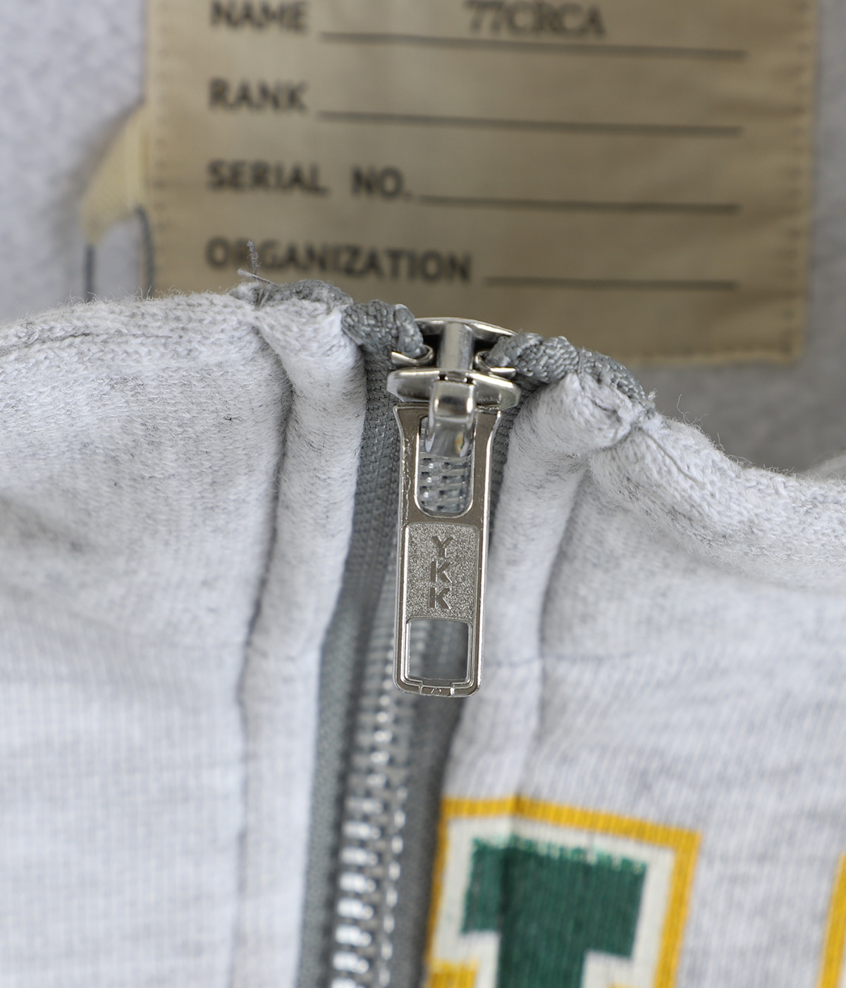 77circa リメイク ワイド スウェット トレーナー ジップ ファスナー circa make wide half zip sweat top | 77circa(ナナナナサーカ