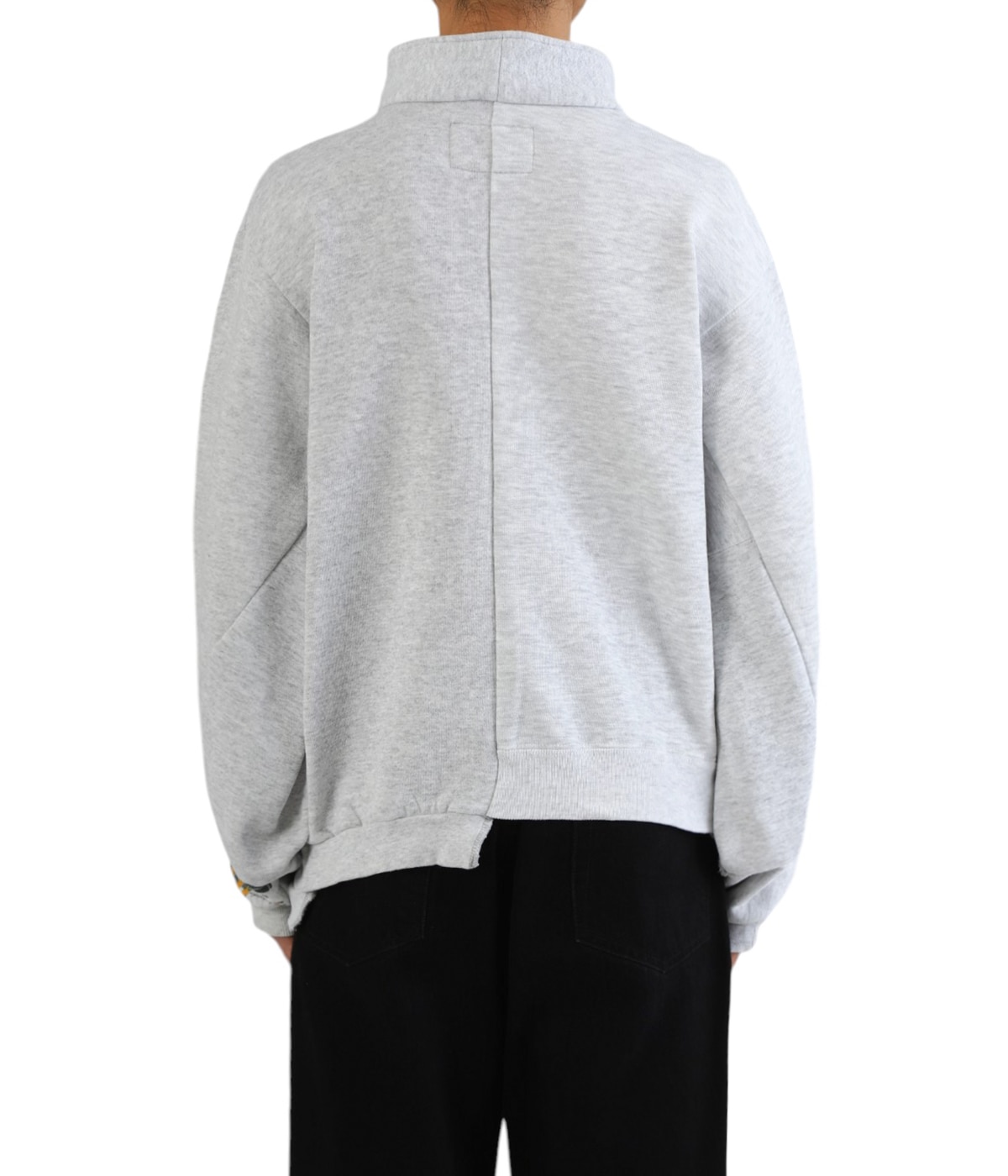 77circa 再構築 パーカー circa make wide half zip sweat top | 77circa(ナナナナサーカ