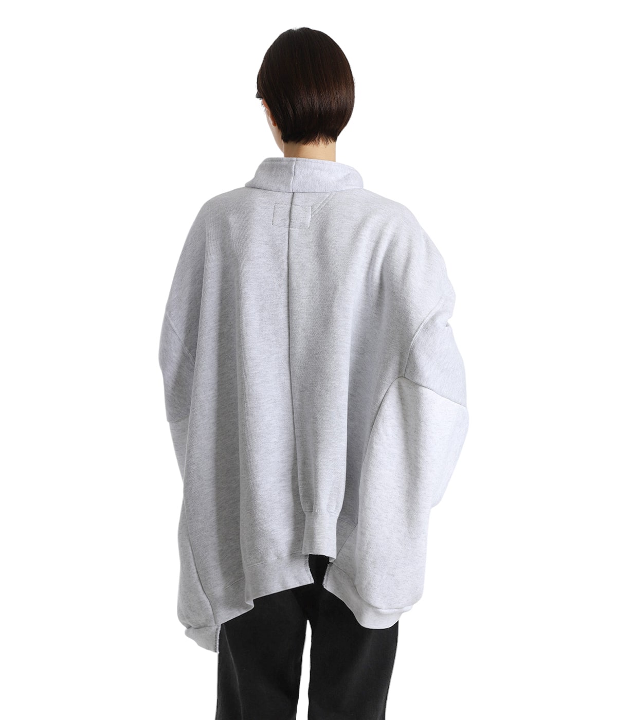 circa make wide half zip sweat top | 77circa(ナナナナサーカ