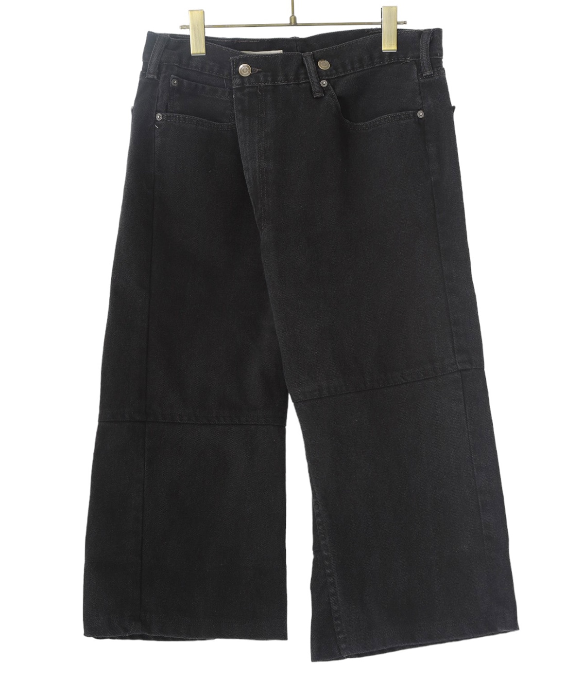 77circa デニム　ショートパンツ ナナナナサーカ 77circa フロントジップデニムショートパンツ