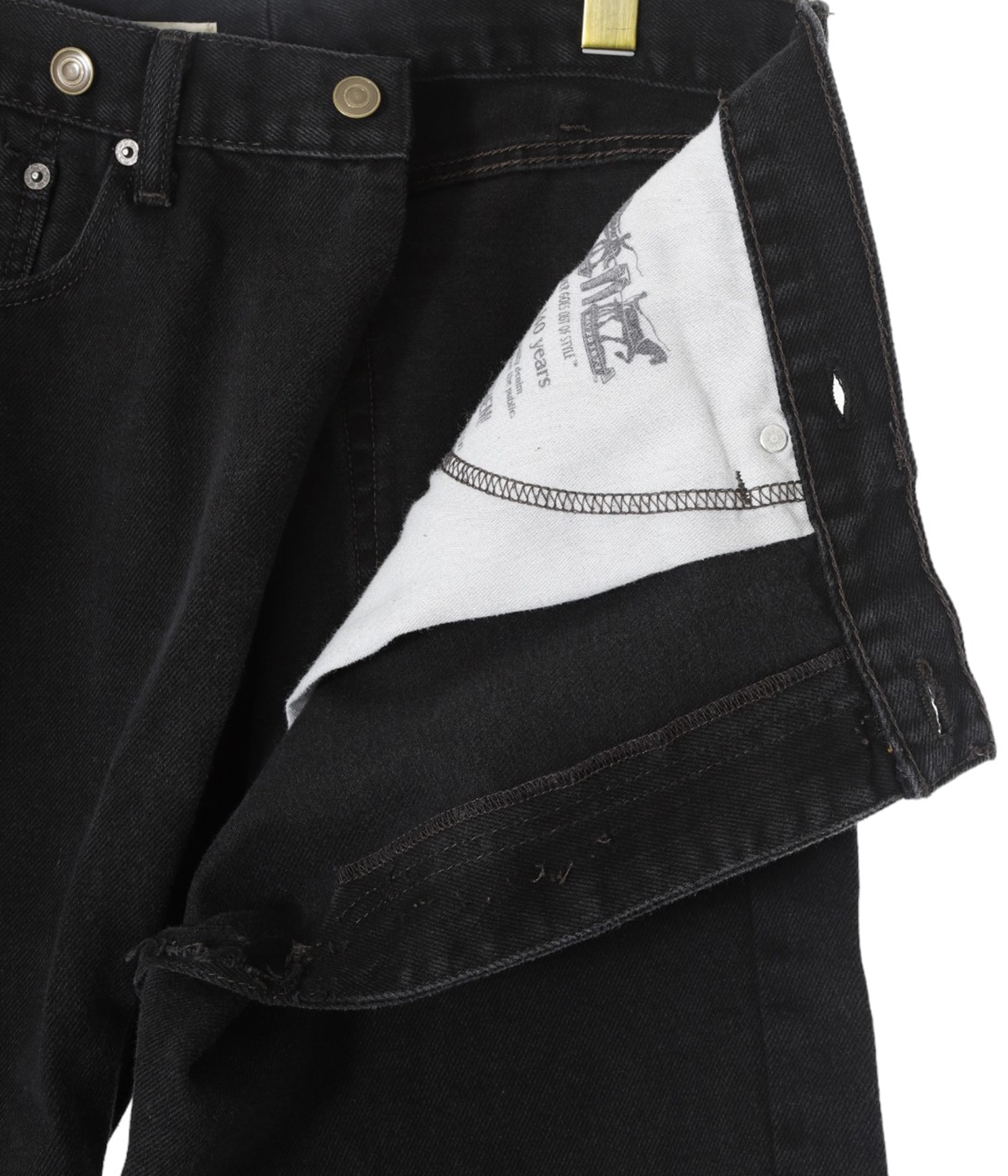 circa make wrap up denim cropped pants | 77circa