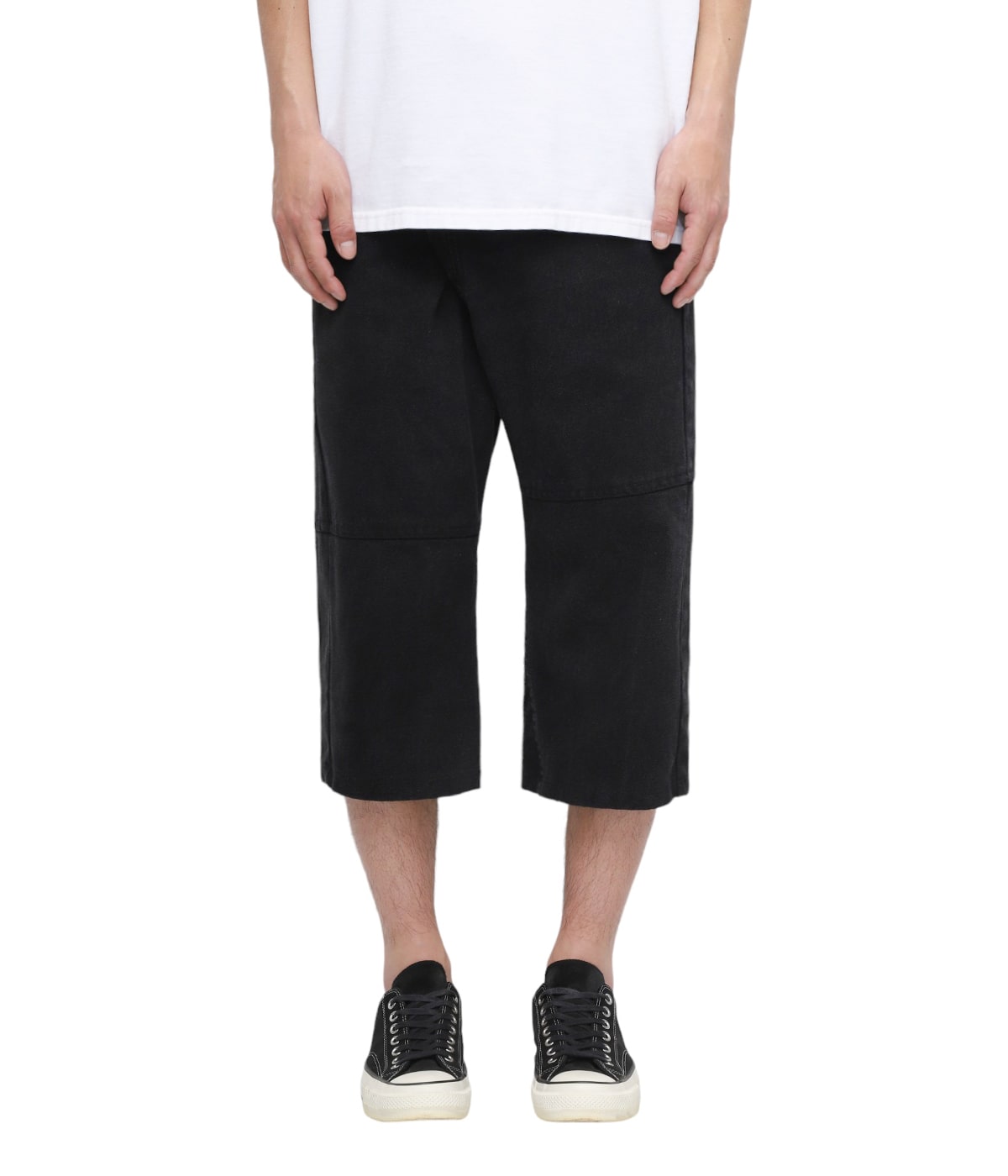 COMMEdesGARCONSスカラップデザインキュロット(濃紺)パンツ LOFTMANCOOP KYOTO