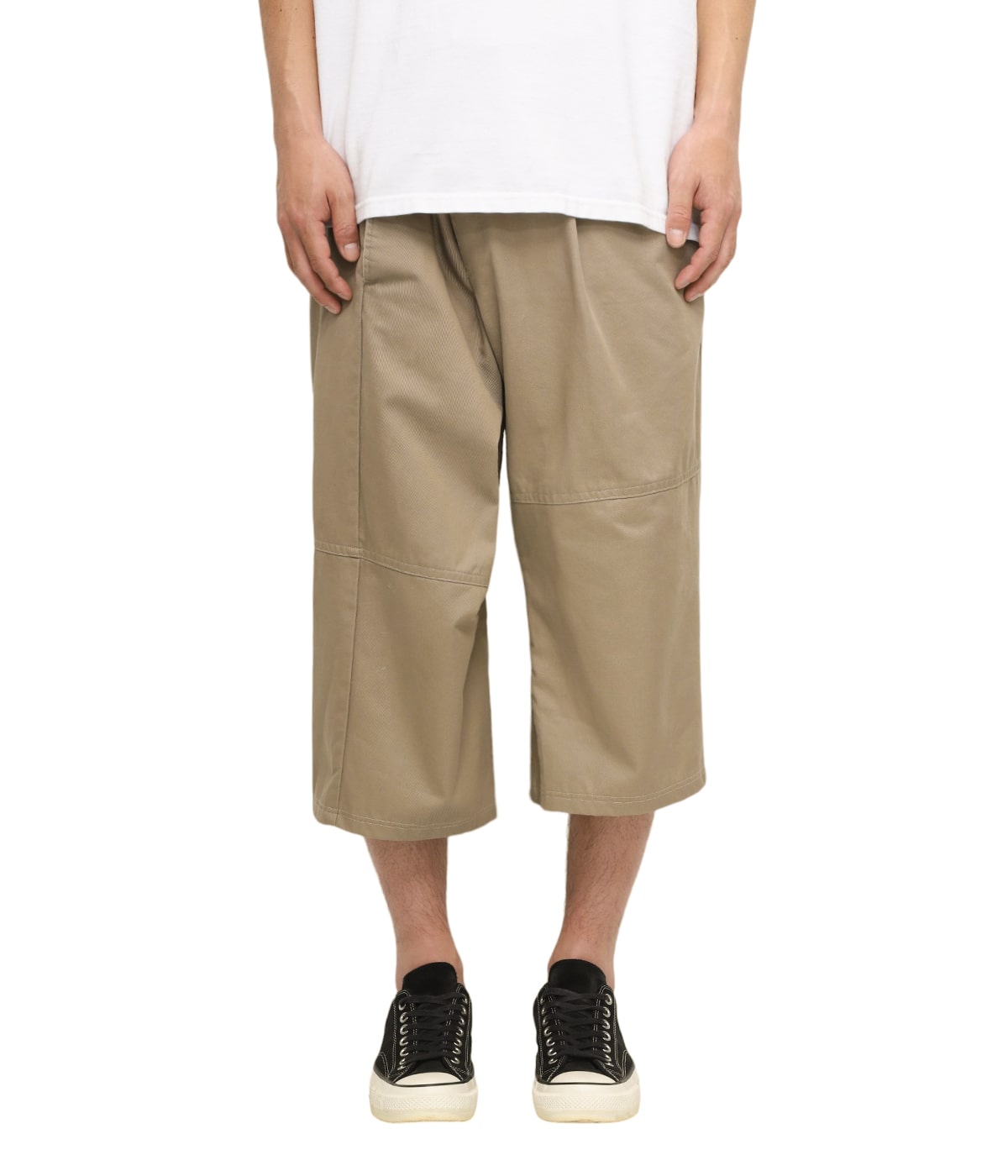 77circa リメイク　ラップパンツ　新品未使用　チノパン circa make wrap up khaki trousers cropped pants | 77circa