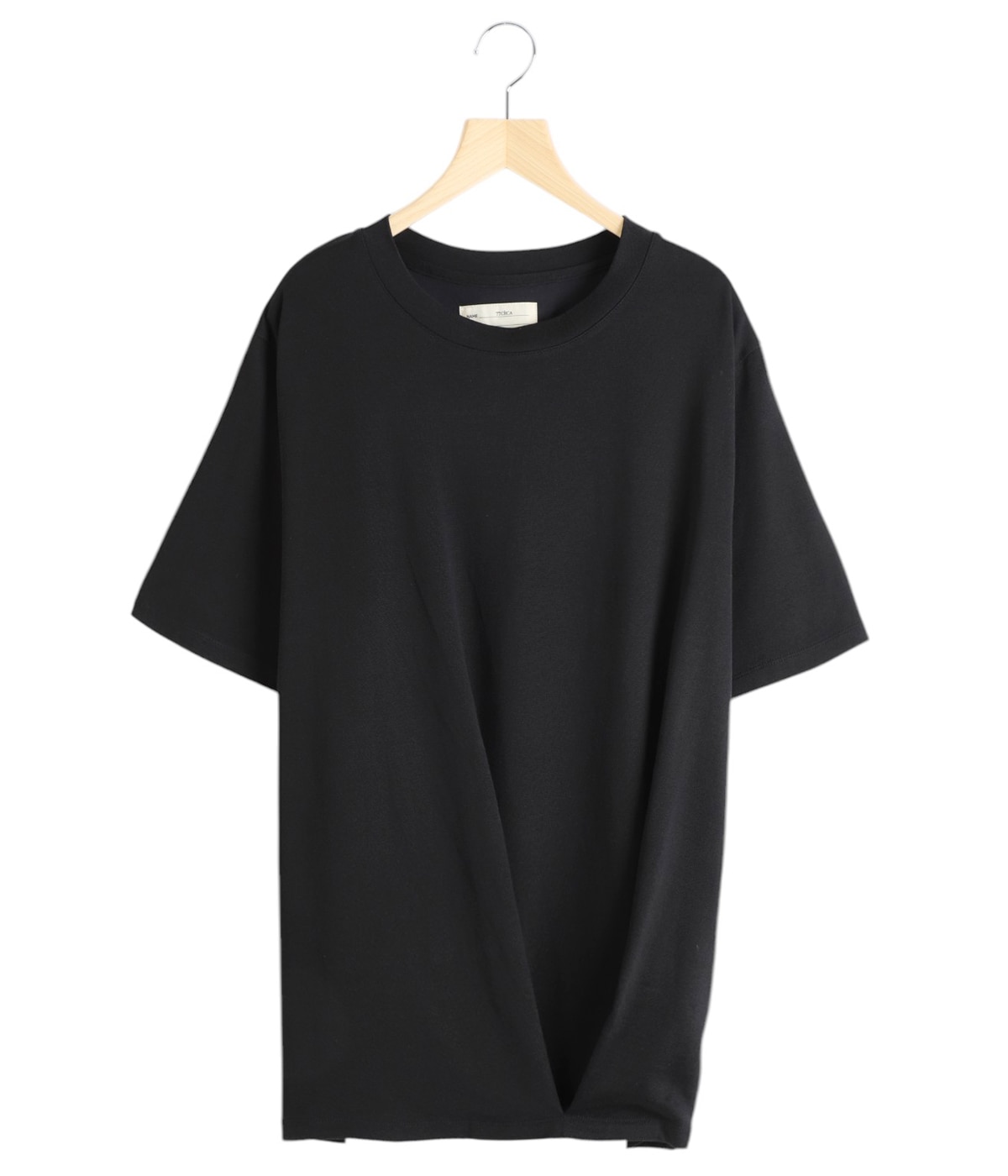 tuck hem twisted s/s top | 77circa(ナナナナサーカ