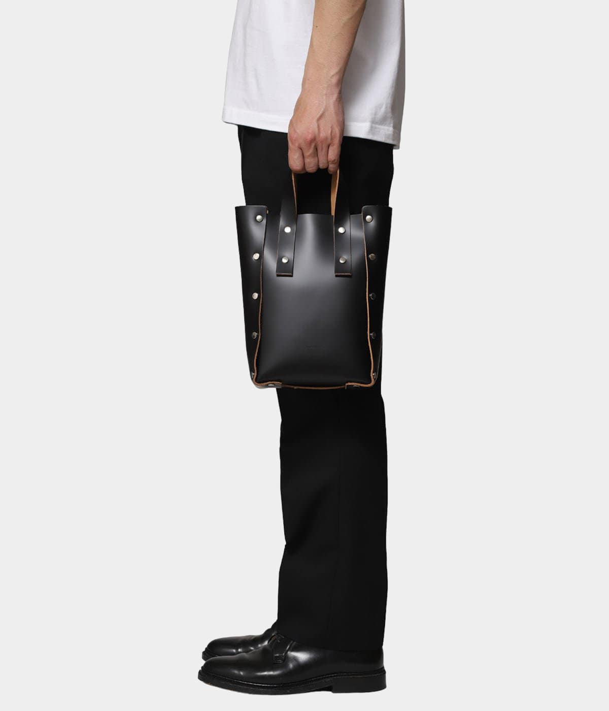 バッグ Hender Scheme assemble hand bag tall S Hender Scheme / ASSEMBLE HAND BAG TALL (S) (BLA