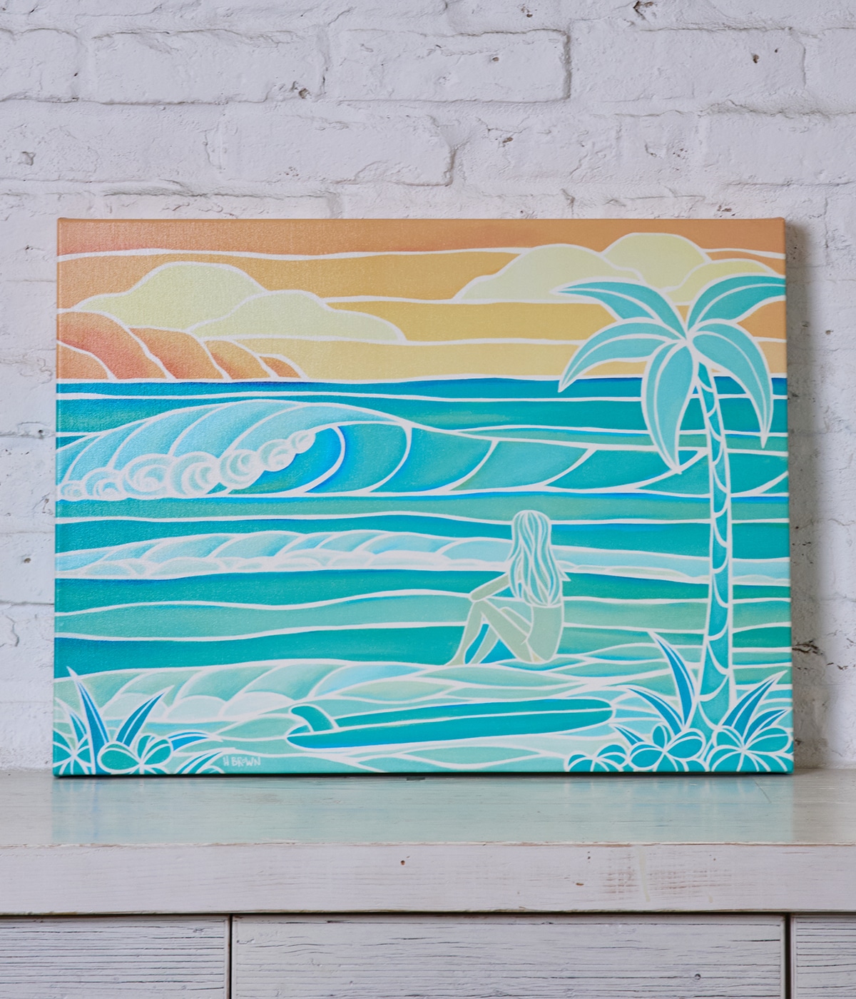 Heather Brown ヘザーブラウン HAPPY HOUR 楽天市場】【ヘザーブラウン】【Heather Brown】ART PRINT XL