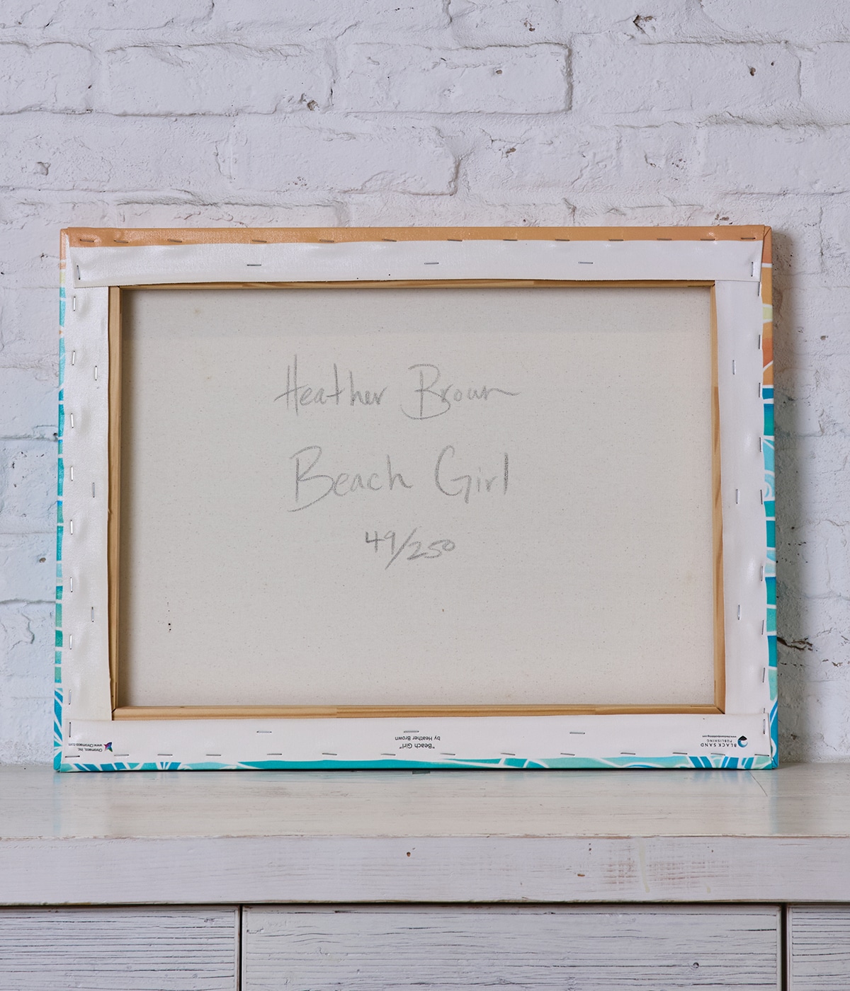 Giclee 18 X 24 Beach Girl | Heather Brown(ヘザーブラウン