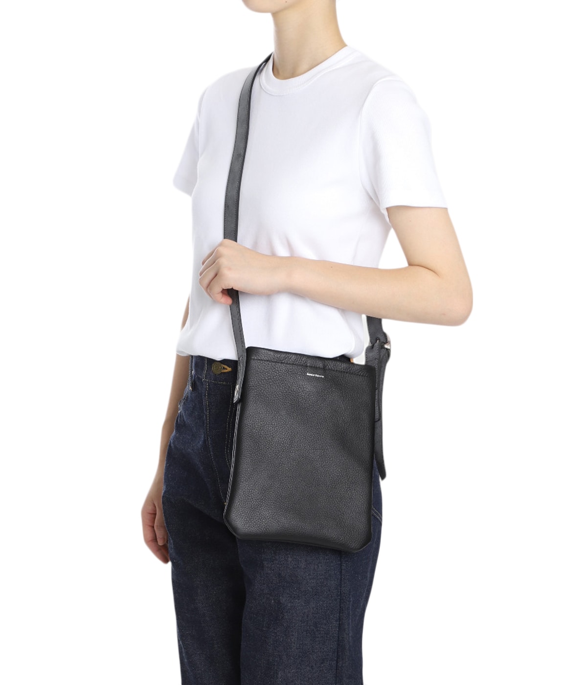 Hender Scheme エンダースキーマ ナイロンショルダーバッグ Hender Scheme/エンダースキーマ/one side belt bag small/ワン