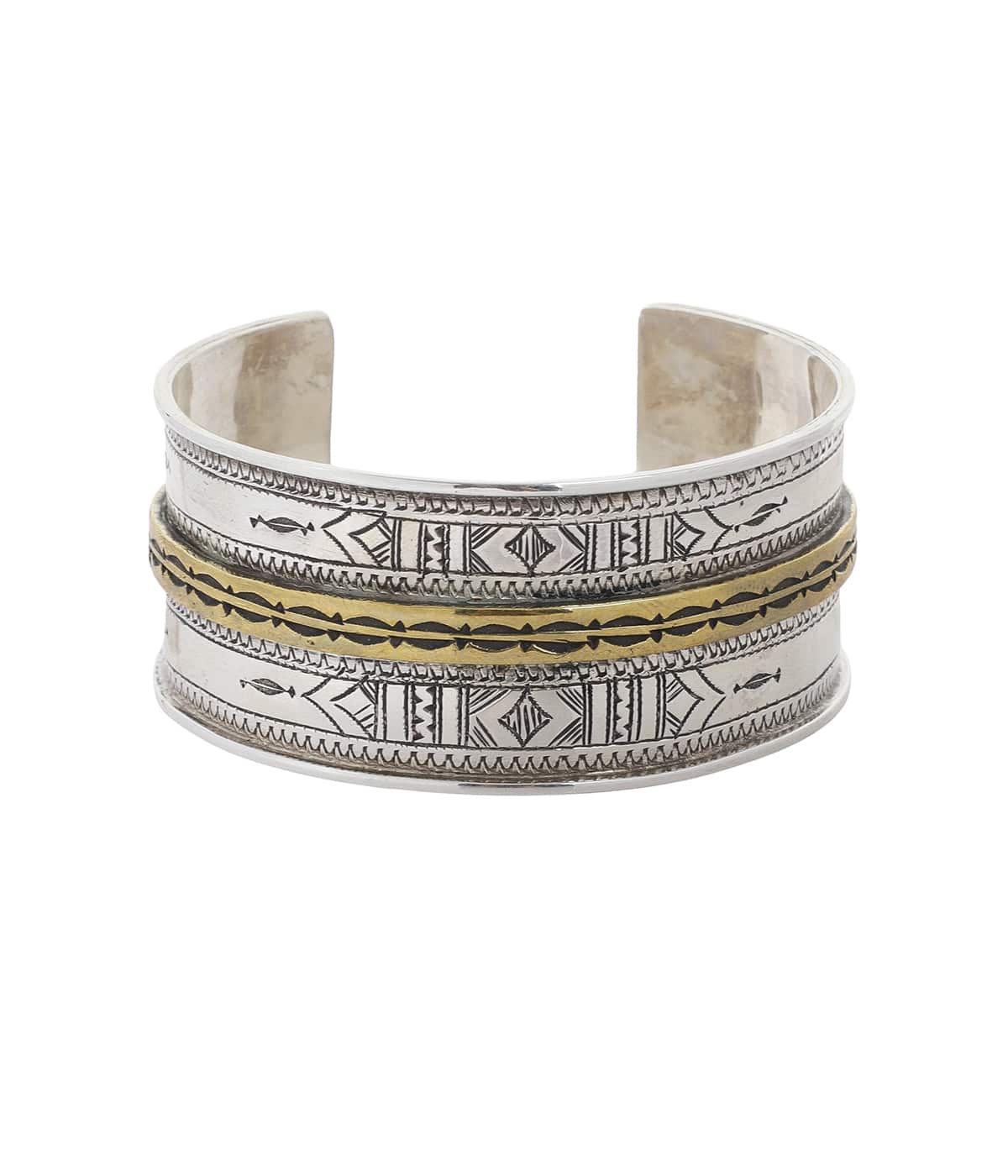 希少！native hands バングル BRASSxSILVER Bangle | KNOW//MADE(ノウメイド) / アクセサリー