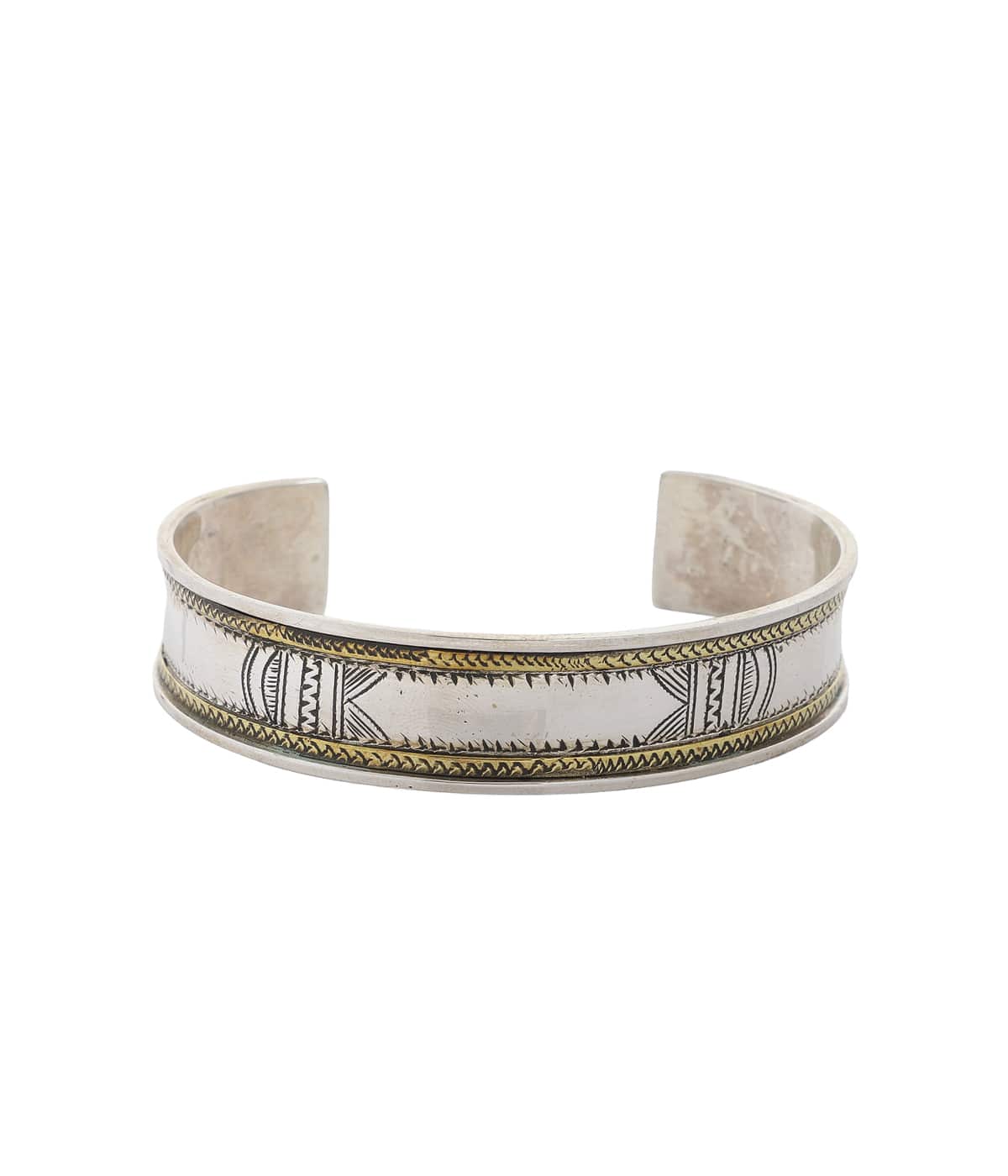 BRASSxSILVER Medium Bangle | KNOW//MADE(ノウメイド) / アクセサリー