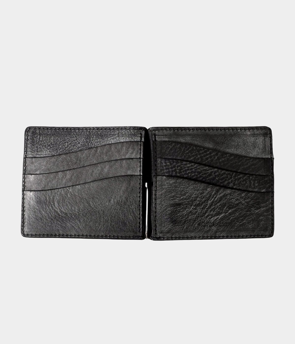 エンダースキーマ 黒 レザーマネークリップ money clip | Hender Scheme(エンダースキーマ) / ファッション