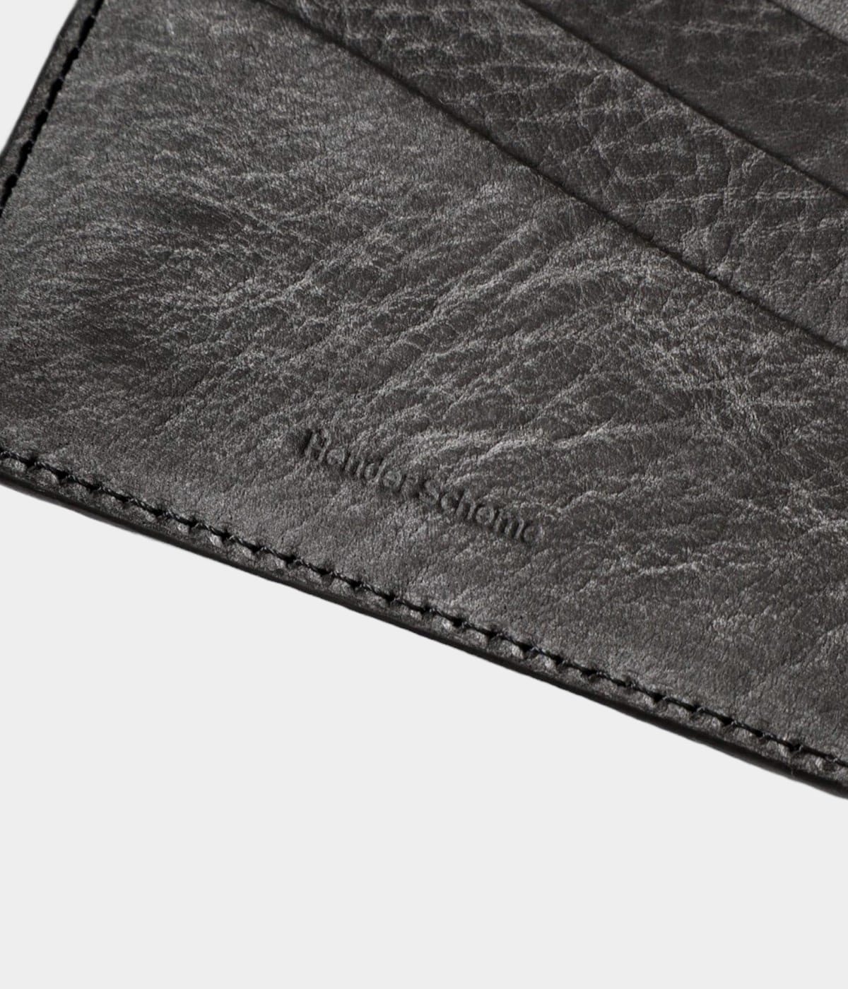 エンダースキーマ 黒 レザーマネークリップ Hender Scheme （エンダースキーマ）