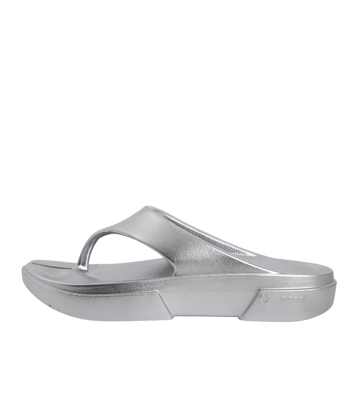 【PAES】23-29cm Flipflop 02 / Silver スリッパ PAES｜NEW FLIPFLOP METAL LINE｜レディース 足袋型リカバリー