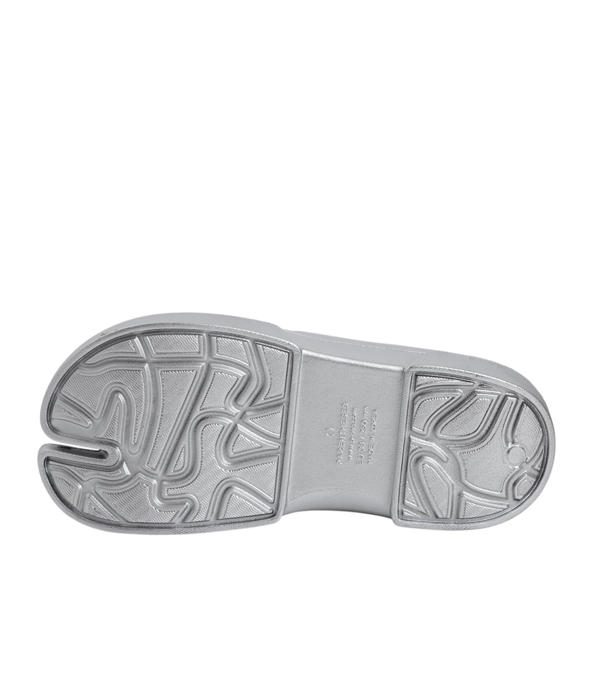 新品PAES Parentheses Flipflop シルバー 25cm PAES(ペイズ)｜【予約販売】New Flipflop Coating/シルバー の