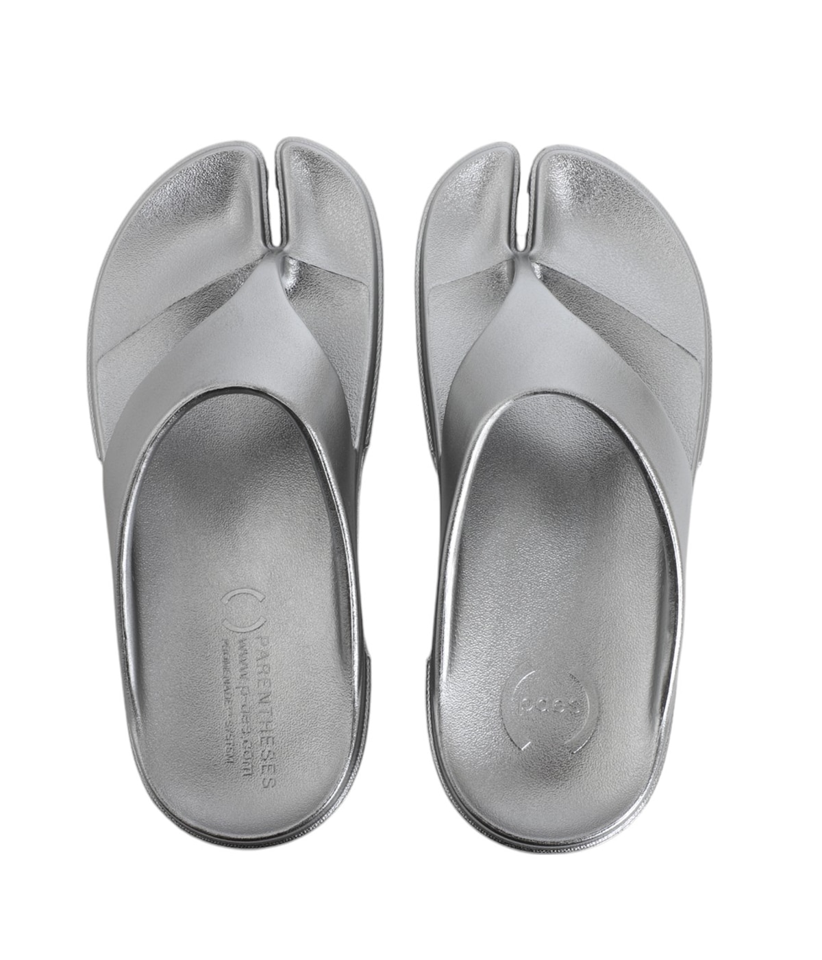 PAES★韓国★人気★Flipflop 01 / Silver 22~28cm 男女兼用 Flipflop Coating / Metal / Custom Line | PAES(ペイズ