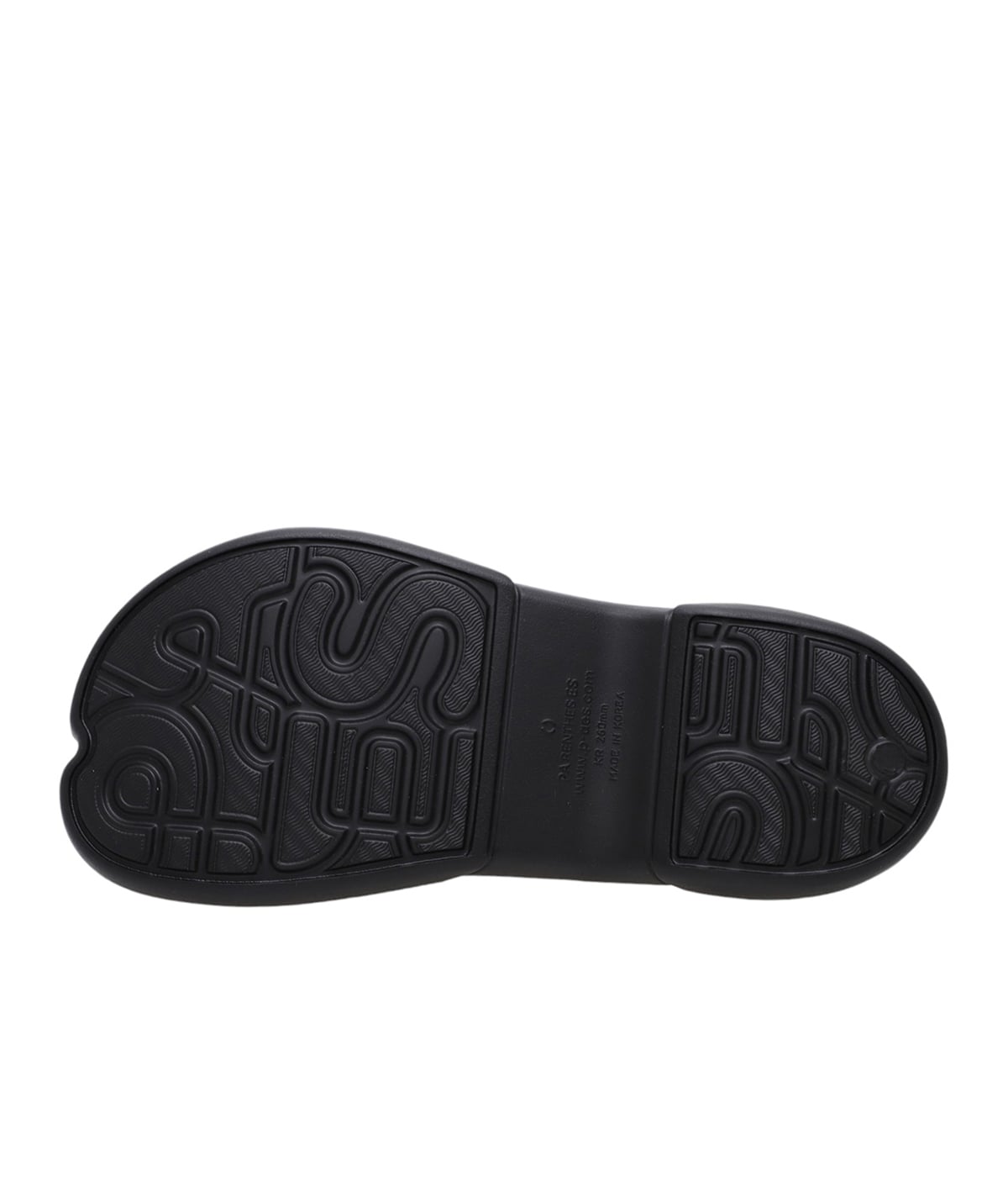 paes-04 New Flipflop Basic Line ブラック24cm PAES New Flipflop Basic Line PAES_04_New_Flip_Flop_B_