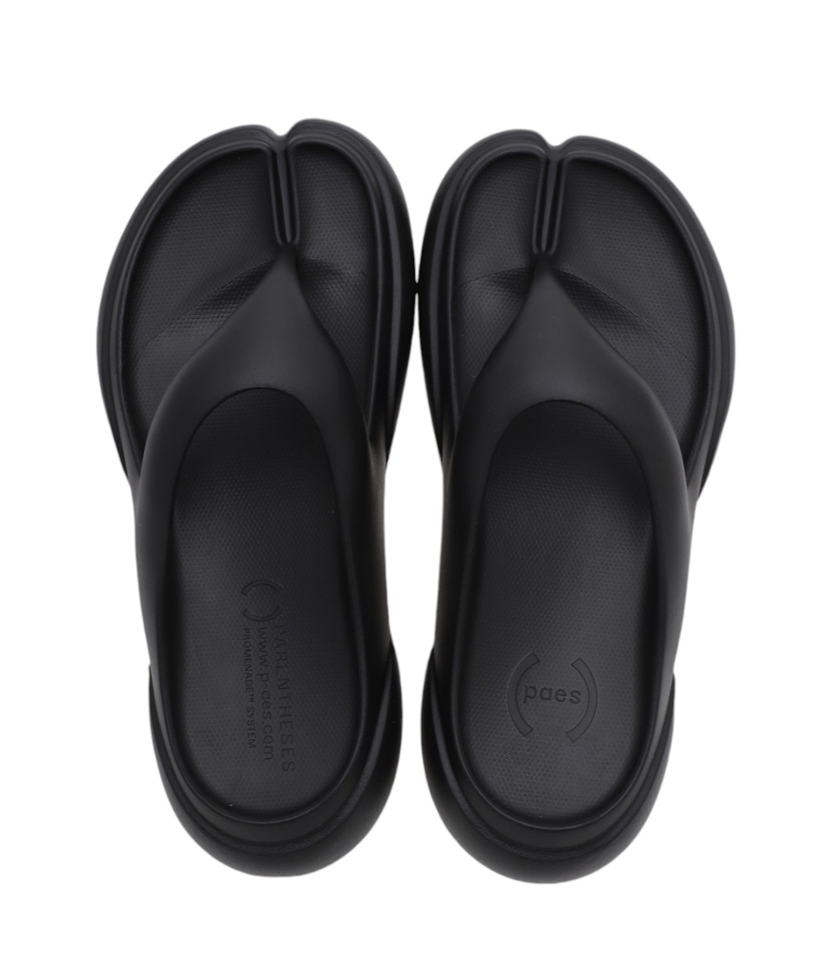 paes-04 New Flipflop Basic Line ブラック24cm New Flipflop Basic Line | PAES(ペイズ) / シューズ サンダル