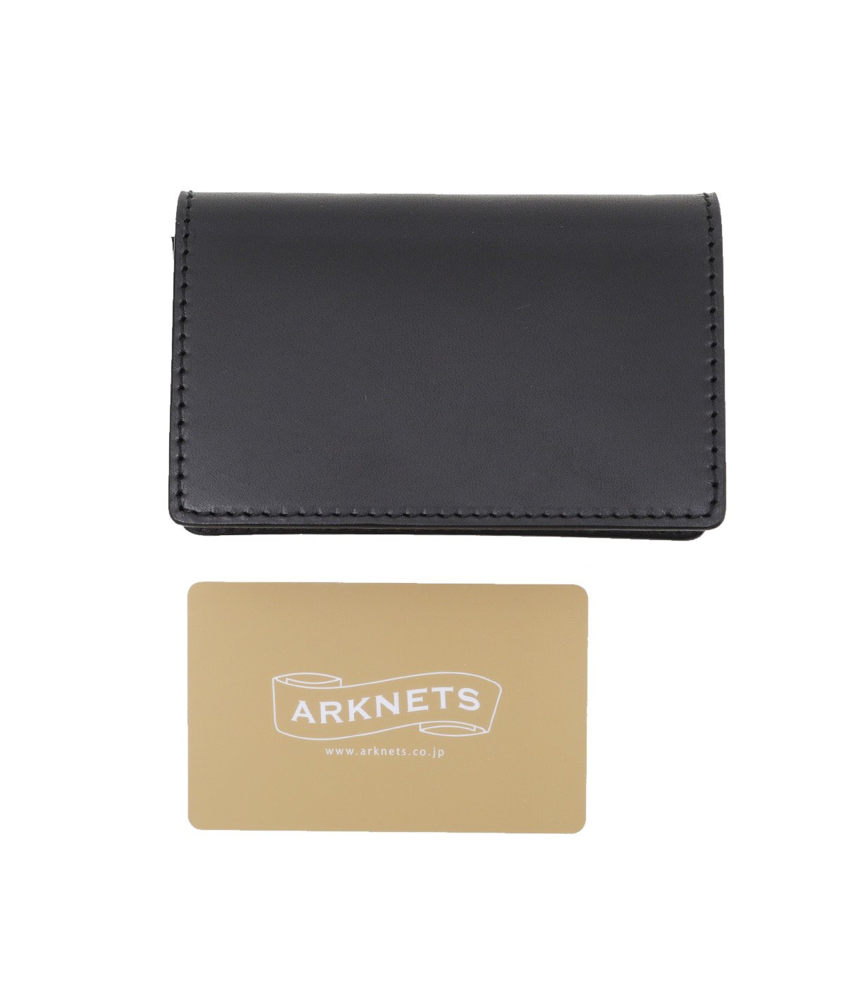 美品　エンダースキーマ　カードケース　名刺入れ　レザーケース　就職　就活 Hender Scheme folded card case ネイビー｜これまでに販売した
