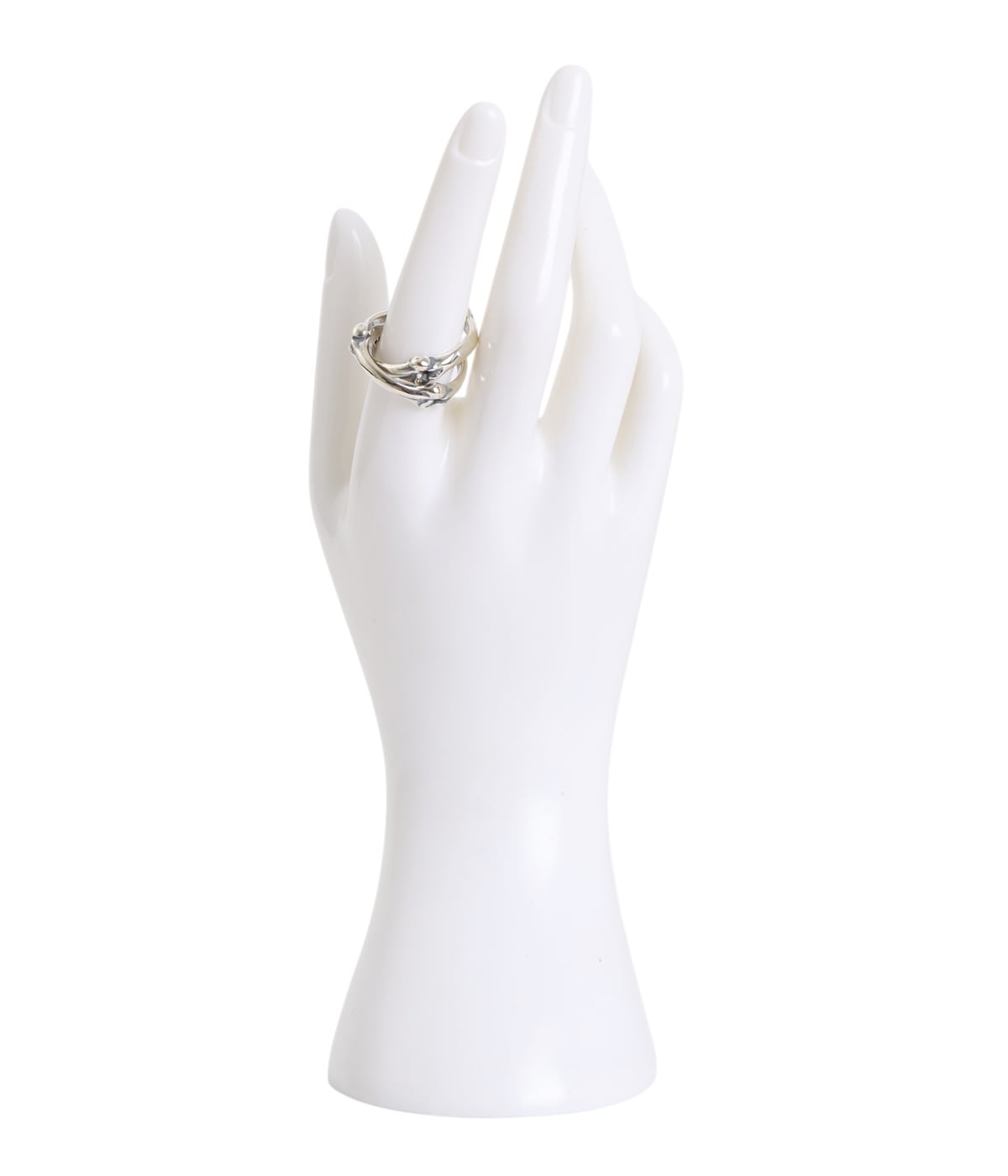 たかひろ2 TAKAHIROMIYASHITATheSoloist. bone shaped dual ring. #silver