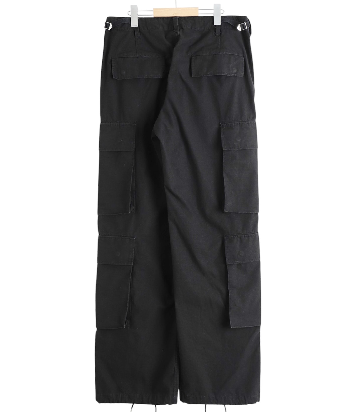 パンツ exodus pleated trousers ユリウス JULIUS Cotton Nylon Twill Multi Pocket Wide Cargo