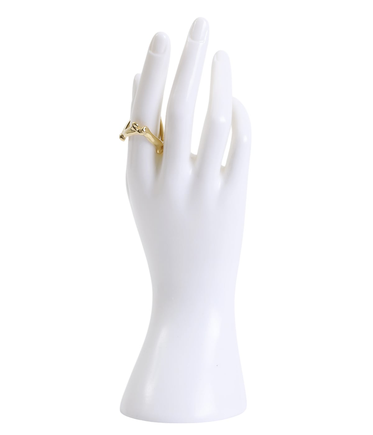 アクセサリー Soloist bone shaped victory ring. bone shaped victory ring - sspj.0020-gold