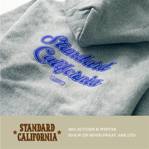 STANDARD CALIFORNIA / 別注 SD R.W ZIP HOOD SWEAT / 10月30日(土)12時発売