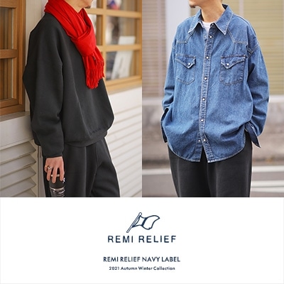 REMI RELIEF NAVY LABEL / 2021 Autumn Winter Collection