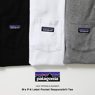 patagonia｜M's P-6 Label Pocket Responsibili-Tee