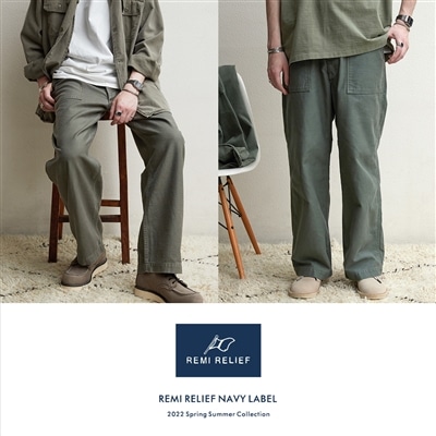 REMI RELIEF NAVY LABEL｜2022 Spring Summer Collection