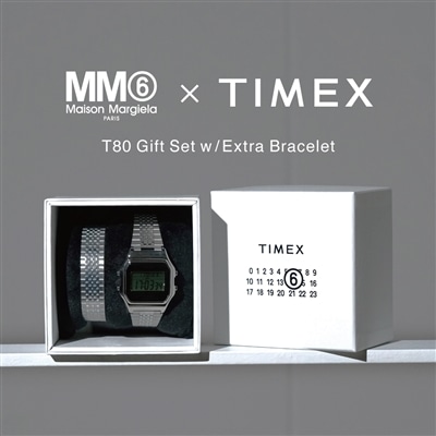 新品 Timex × MM6 T80 Gift Set MM6 TIMEX T80 gift set w/extra braclet