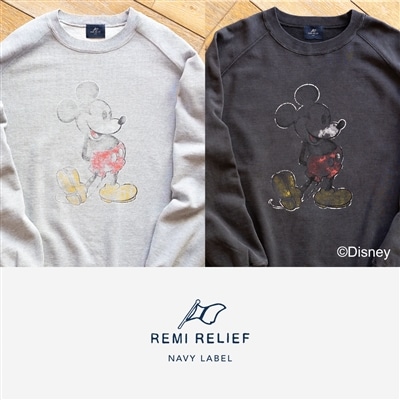 REMI RELIEF NAVY LABEL｜DISNEY COLLECTION