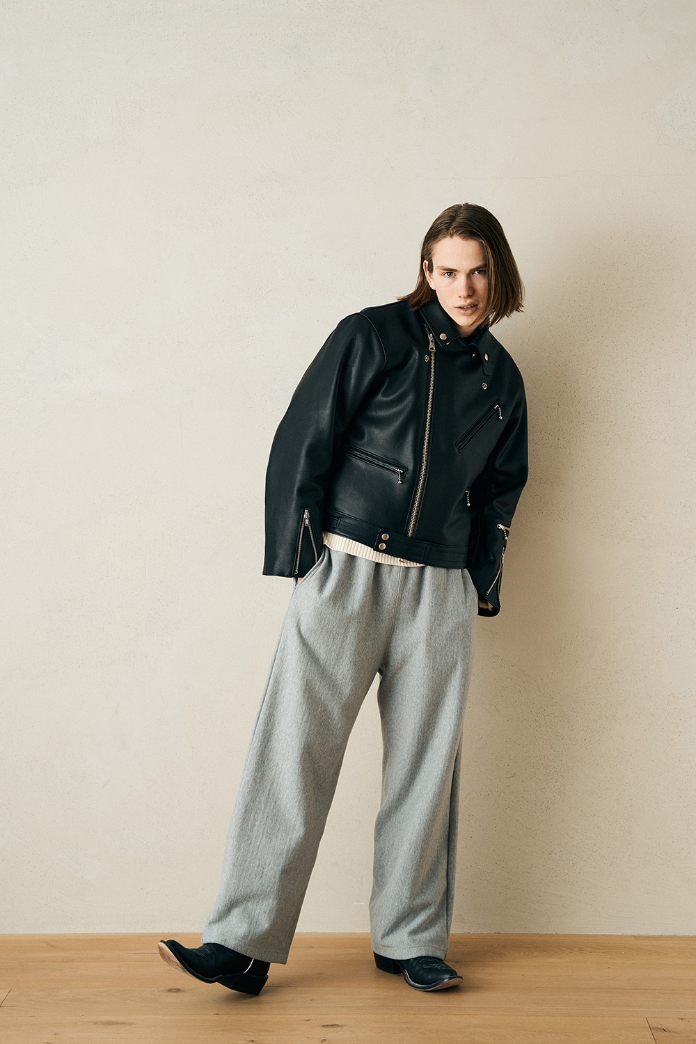 【最終価格】cantate ニット 46 ブラック カンタータ LOOK】cantate｜2024 AUTUMN ＆ WINTER COLLECTION - ARKnets