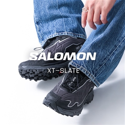 SALOMON SNEAKERS｜岩場やトレイルの変化に富んだ風景をイメージしたXT-SLATE