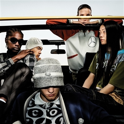 MONCLER GENIUSより、MONCLER X MERCEDES-BENZ BY NIGOがローンチ