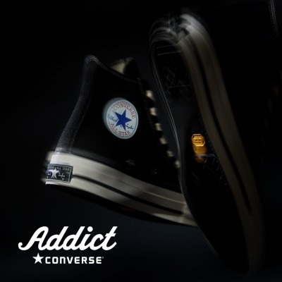 CONVERSE ADDICT｜待望のCHUCK TAYLOR CANVAS HI（BLACK）が登場