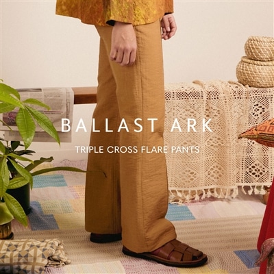 BALLAST ARK｜定番のフレアイージーパンツをアップデート