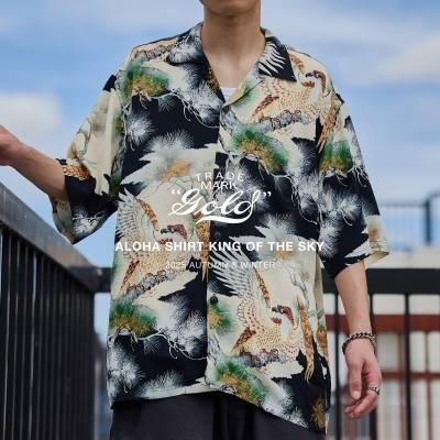 GOLD｜伝説のプレミアムアロハシャツを現代に甦らせた究極の「KING OF THE SKY」