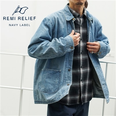 REMI RELIEF NAVY LABEL｜素材からシルエットまで究極にこだわったカバーオール
