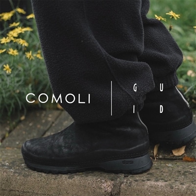 COMOLI×GUIDI｜別注 VS バックジップブーツ