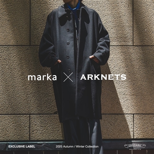 【特集】marka｜クラシックを現代的に再解釈した至高の別注ラグランスリーブコート
