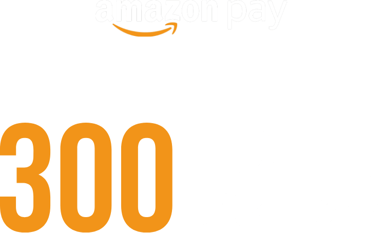 はじめてのAmazon Payで300ポイントプレゼント