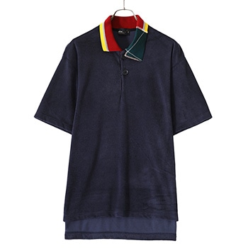 kolor 鹿の子　ポロシャツ　2 鹿の子ポロ / Kanoko Polo shirt | ECROF