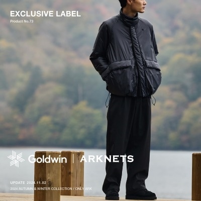 【特集】Goldwin × ARKnets｜タウンユース向けに特化した完全別注モデル