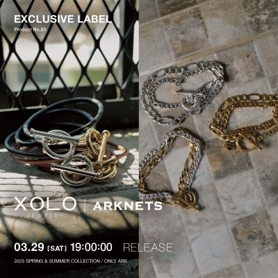 【特集】XOLO JEWELRY × ARKnets｜手元を華やかに彩る、シンプルで使いやすい別注ブレスレット