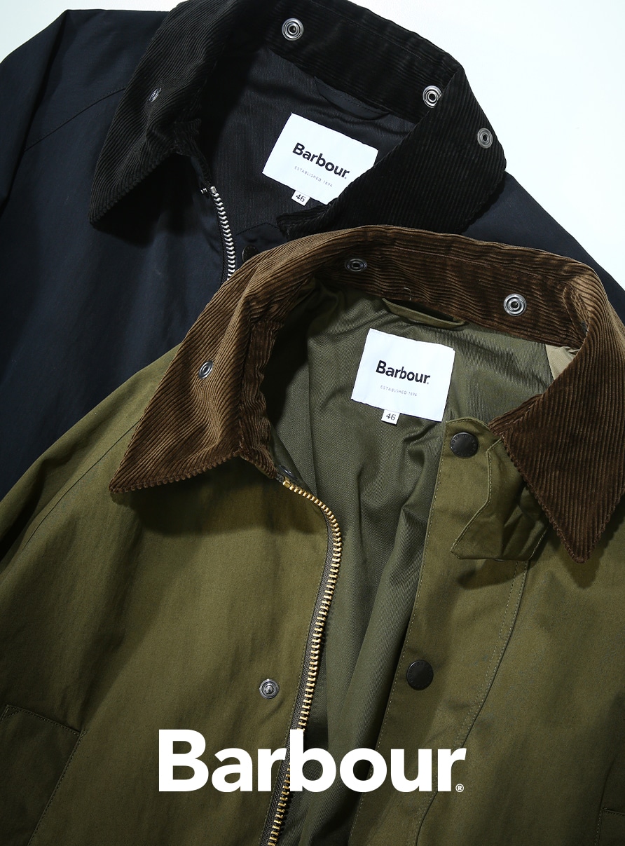 Barbour 「別注 BIG BEDALE」掲載