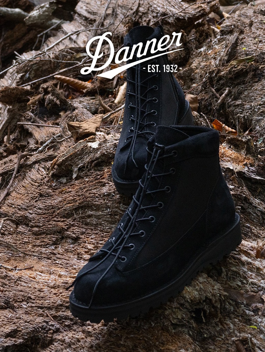 Danner アークネッツ別注 スエード マウンテンブーツ ブラック系箱付き Danner ダナー D-219845 ARKNETS アークネッツ 別注 スエード