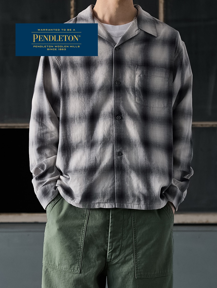 PENDLETON Shirt arknets 別注 M PENDLETON｜別注アイテム 掲載 - ARKnets 公式通販