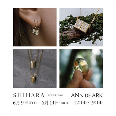 【店舗】SHIHARA｜POP UP SHOP開催のお知らせ