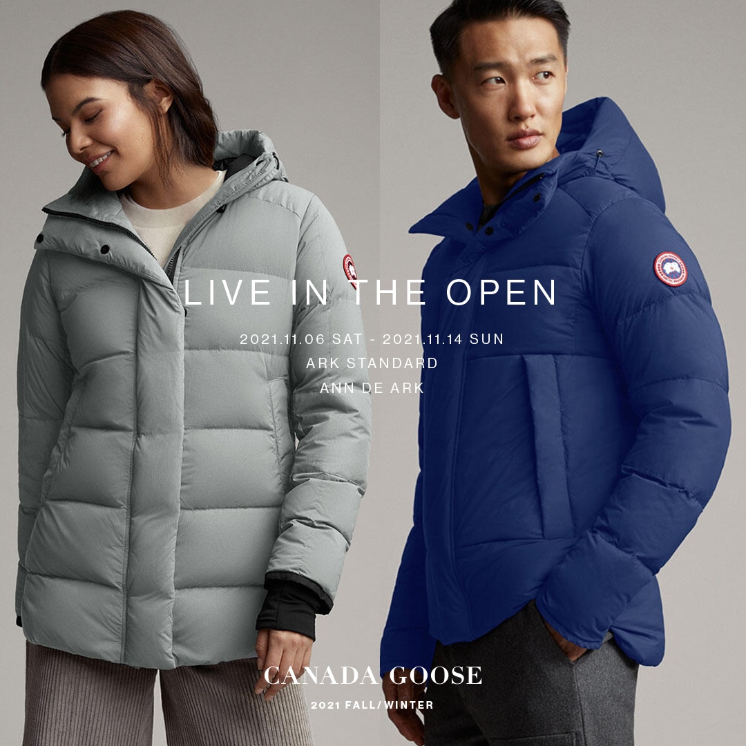 CANADA GOOSE 2021 FALL WINTER LIVE IN THE OPEN AT ARKnets 開催のお知らせ