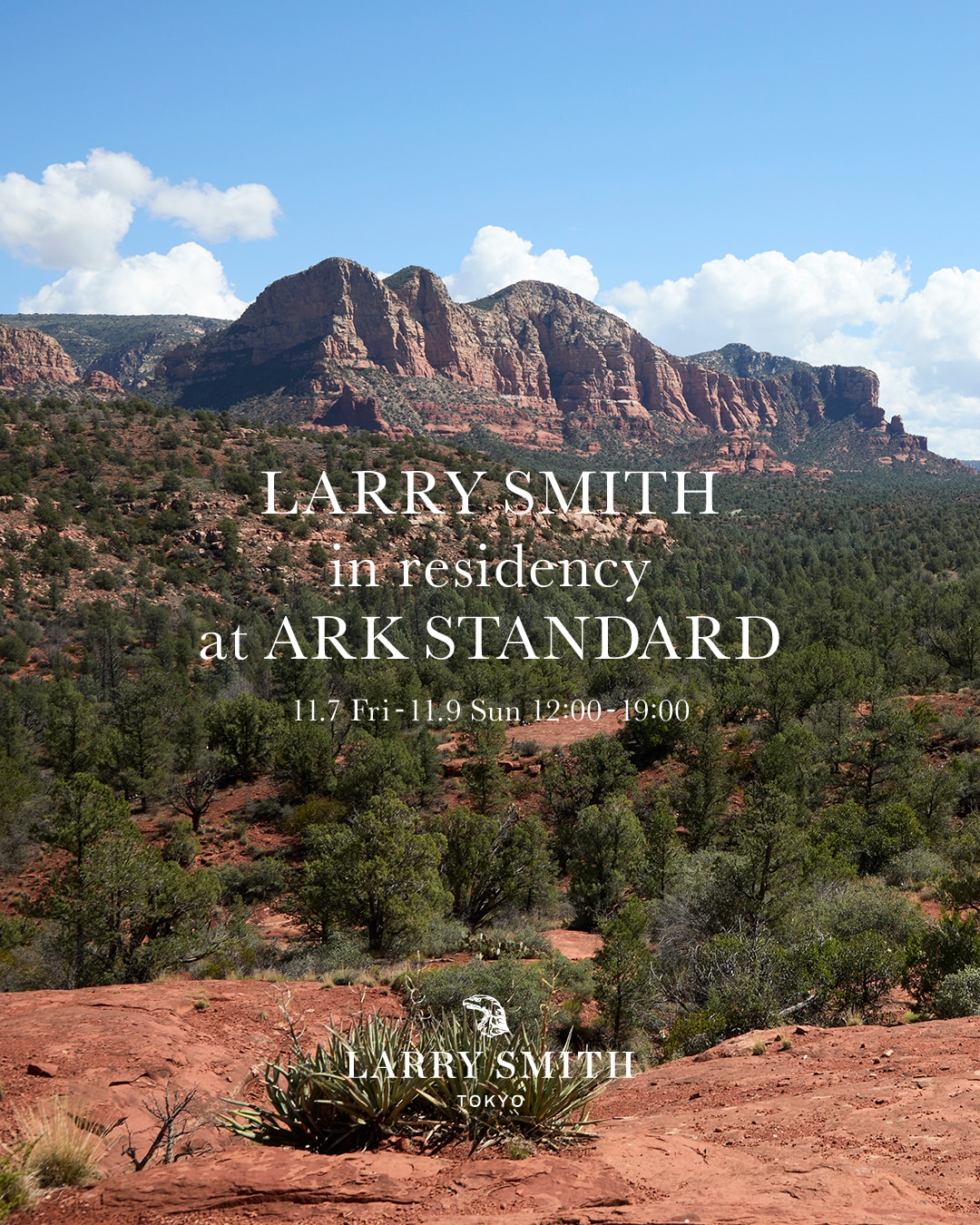 LARRY SMITH in Residency at ARK STANDARD 開催のお知らせ